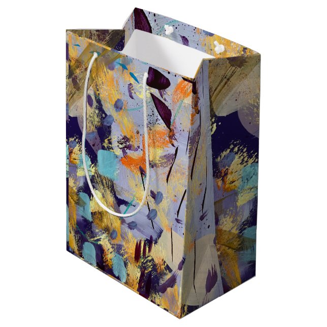 Gift Bag in Sophisticate Design (Back Angled)
