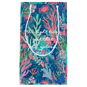 Gift bag in stylish graphic