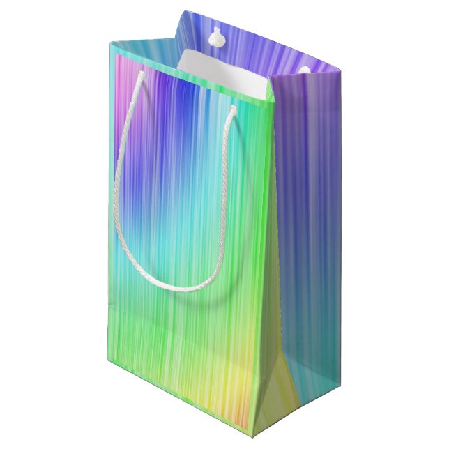 Gift Bag Pastel Colours (Front Angled)