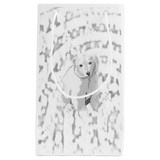 Gift Bag Polar Bear (Front)