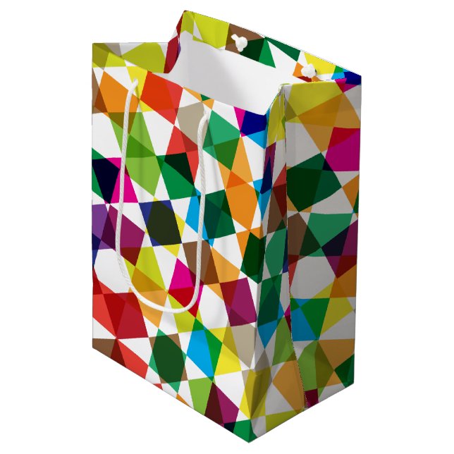 Gift Bag - Pops of Primary (Front Angled)