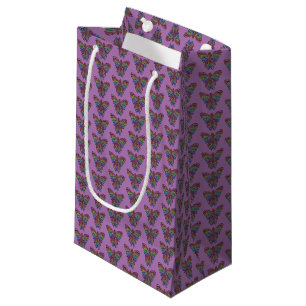 Gift Bag (purple) - Rainbow Butterfly