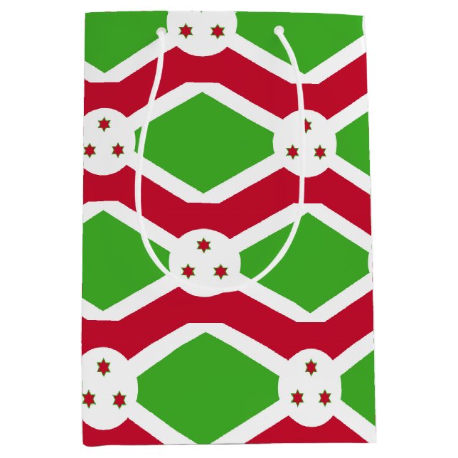 Gift Bag with Burundi flag (Front)