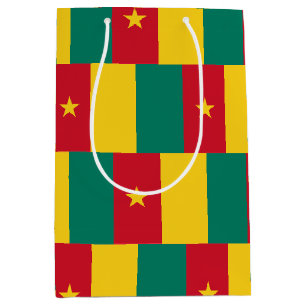 Gift Bag with Cameroon flag