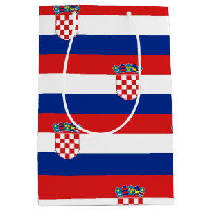 Gift Bag with Croatia flag