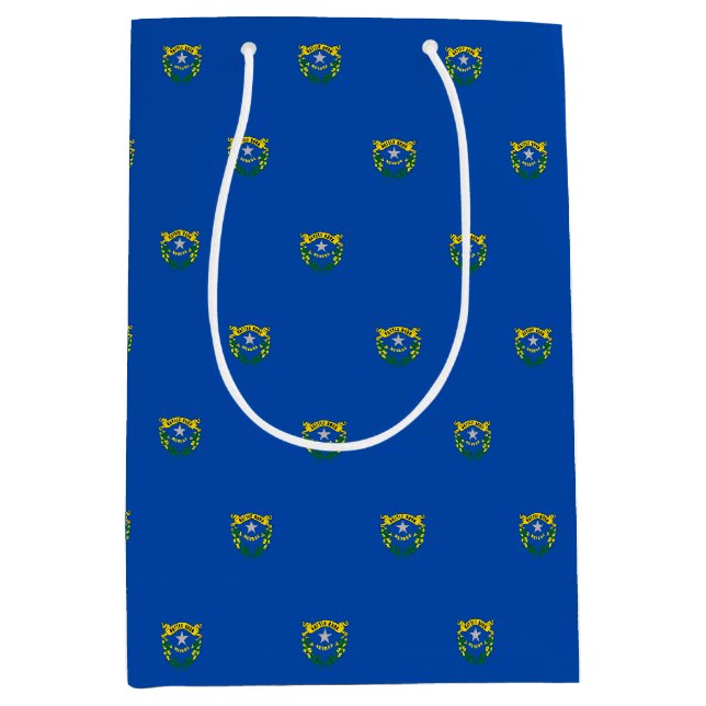 Gift Bag with flag of Nevada, USA (Front)