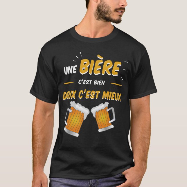 Gift beer humor T-Shirt (Front)