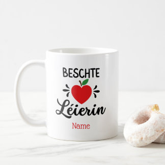 Gift "Beschte Léierin" Coffee Mug