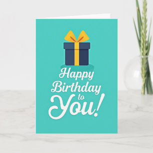 Gift Birthday Card