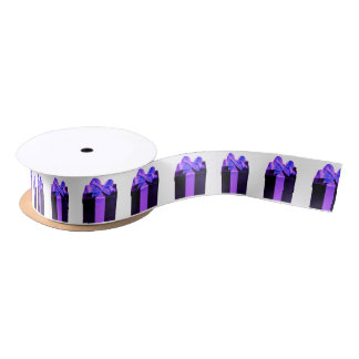 Gift Box with satin bow Satin Ribbon