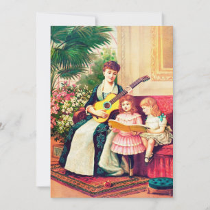 Gift Card for Mother's Day/Classic Mum and kids