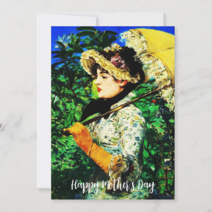 Gift Card for Mother's Day/Classic Victorian Woman