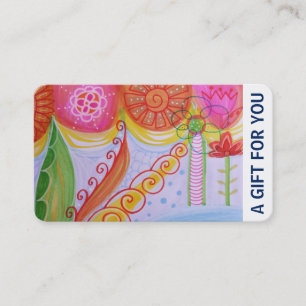 Gift Card, Gift Certificate, D4-052115 Discount Card