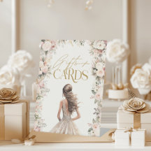 Gift + Cards Wedding Gown Dress Bridal Shower