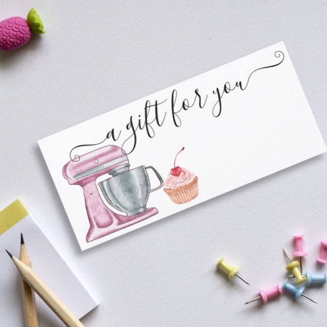 Gift Certificate Baking Bakery Cup Cake  (Creator Uploaded)