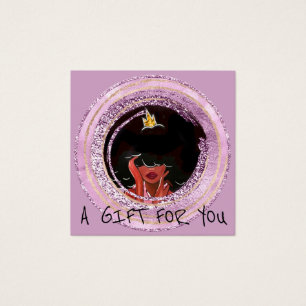 Gift Certificate Nails Hair Dresser Makeup Purple