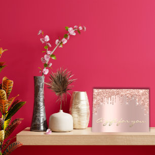 Gift Certificate Rose Drips Eyelash Makeup Hair