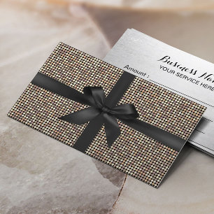 Gift Certificates Modern Gold Glitter Luxury