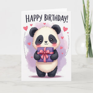 Gift Creature Birthday Card