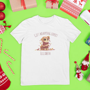 Gift Expert Funny Family Personalised Christmas T-Shirt