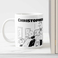Gift for a Barber or Hairdresser with Added Name G