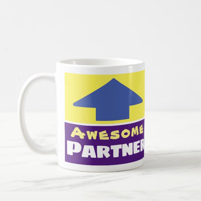 Gift for a Partner Coffee Mug (Left)