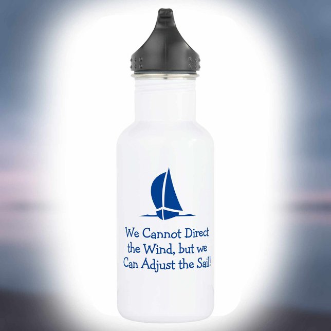 Gift for a Sailor. Sailing or Yachting 532 Ml Water Bottle (Creator Uploaded)