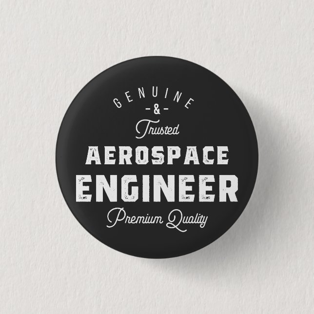 Gift for Aerospace Engineer 3 Cm Round Badge (Front)