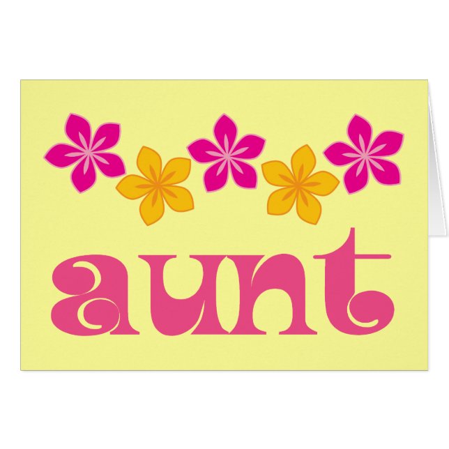 Gift For Aunt (Front Horizontal)