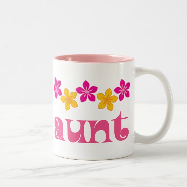 Gift For Aunt Two-Tone Coffee Mug (Right)