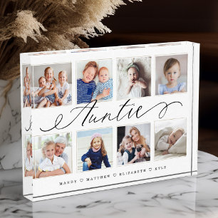 Gift for Auntie   Grandchildren Photo Collage