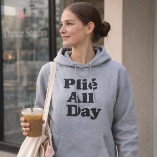 Gift for Ballet Dancer Retro Quote Unique Saying Hoodie