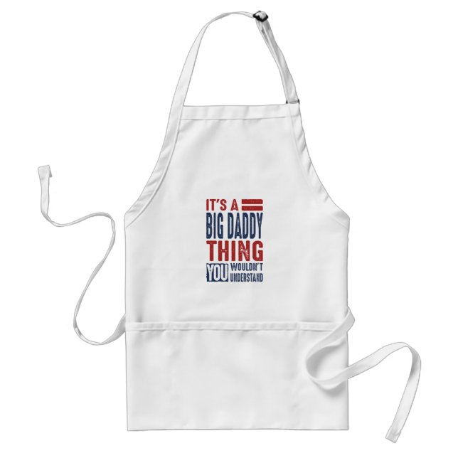Gift for Big Daddy Standard Apron (Front)