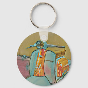 Gift for biker key ring