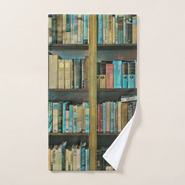 Gift for book lovers hand towel (Hand Towel)