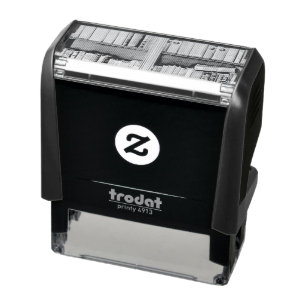 Gift for book lovers self-inking stamp