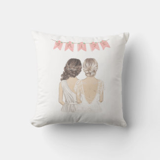 Gift for bride cushion