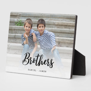 Gift For Brothers Photo Keepsake Plaque