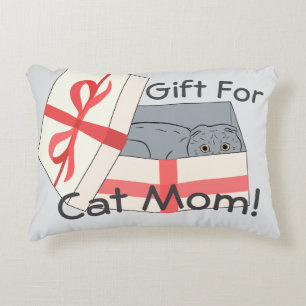 Gift For Cat Mum Decorative Cushion