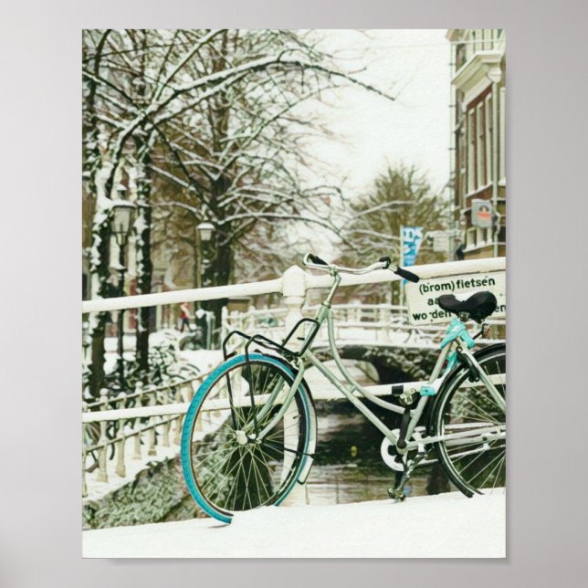 Gift for cycling lover poster (Front)