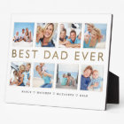 Gift for Dad | Best Dad Ever Photo Collage