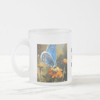 Gift for Dad Frosted Glass Coffee Mug