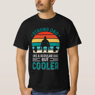 Gift for Dads who work out; crossfit; weights; gym T-Shirt
