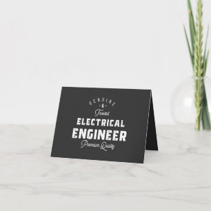 Gift for Electrical Engineer Card