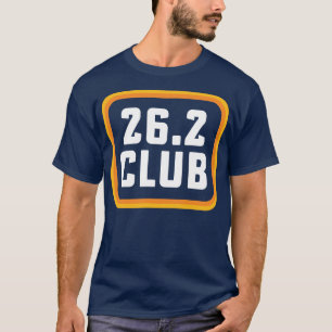 Gift for First Marathon Runner Running 262 Club Ma T-Shirt