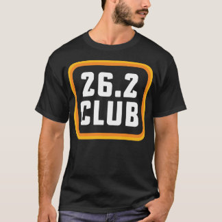 Gift for First Marathon Runner Running 262 Club Ma T-Shirt