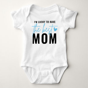 Gift For First Mother's Day New Mum Gift Baby Body Bodysuit