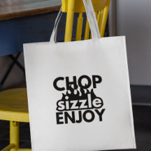 Gift for Food Lovers Chop Sizzle Enjoy Cool