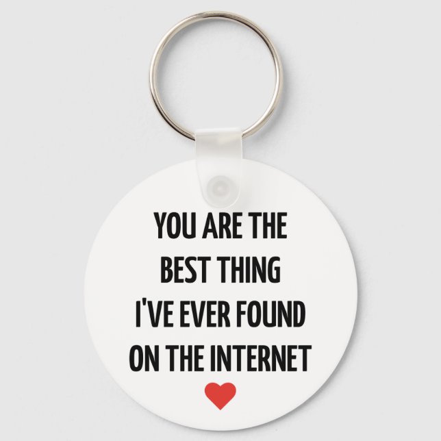 Gift for Friends, Couple Keychain (Front)