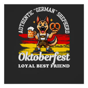 Gift For German Shepherd Lover   German Shepherd Poster